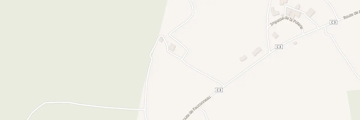 Plan du 615 Rte de Fauconneau à Bouglon
