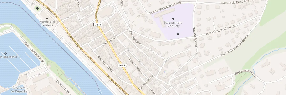 Plan du 31 Rue Berthier à Trouville-sur-Mer