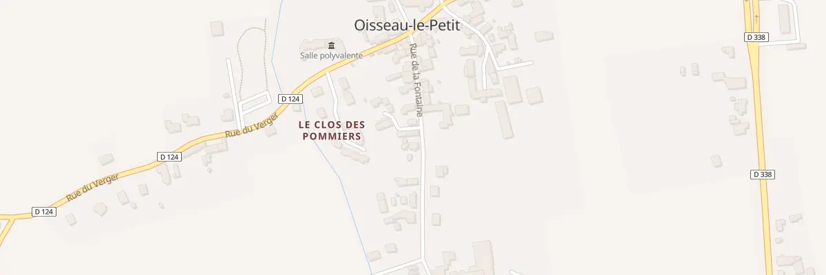 Plan du 18 Rue de la Fontaine à Oisseau-le-Petit