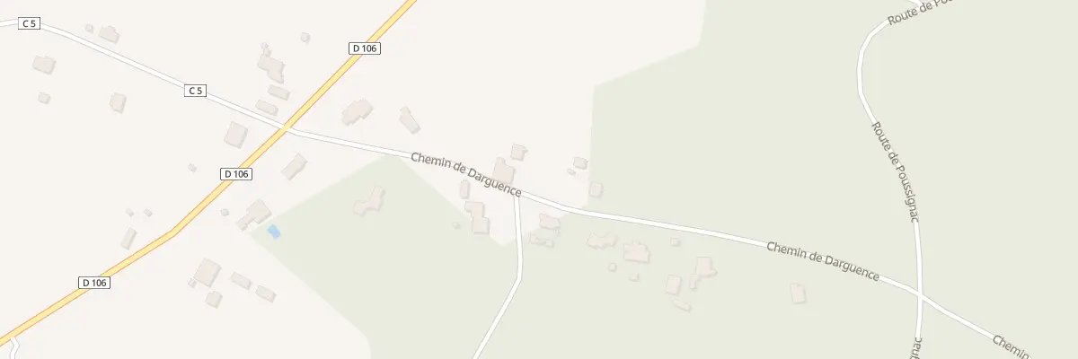 Plan du 206 Darguinse à Argenton