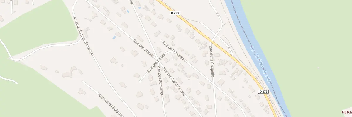Plan du 10 Rue de la Verdure à Saint-Arnoult