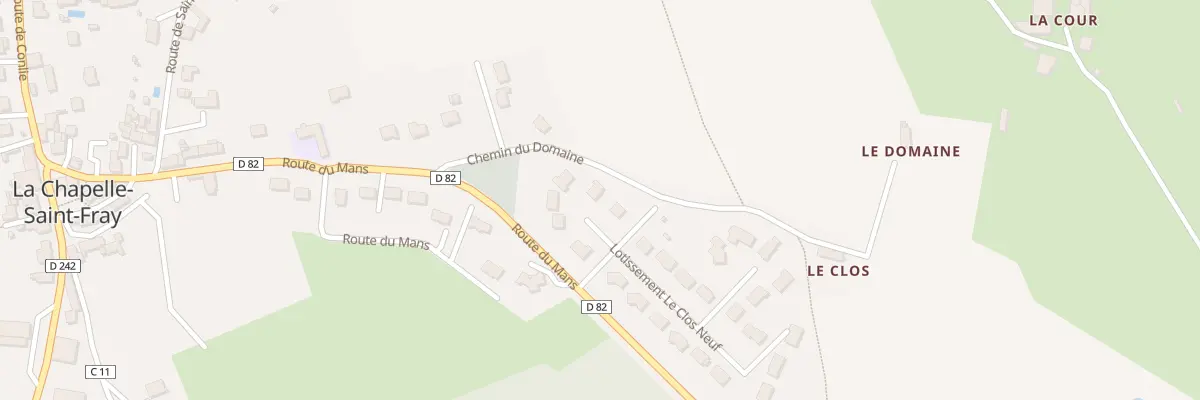Plan du 5 Lot le Clos Neuf à La Chapelle-Saint-Fray