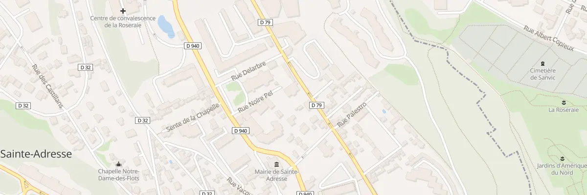 Plan du 47 Rue du Gen de Gaulle à Sainte-Adresse