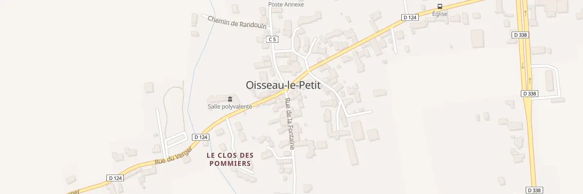 Plan du 5 Pl de l’Eglise à Oisseau-le-Petit