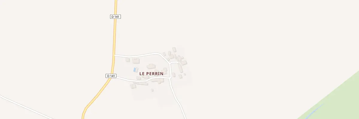Plan du 202 Rte du Perrin à Noyant-Villages