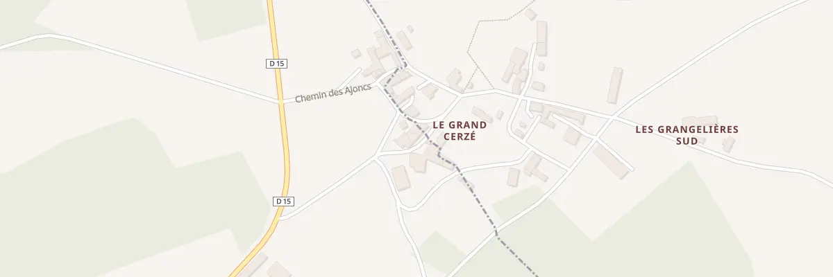 Plan du 8 Chem de la Perdrix à Mairé-Levescault