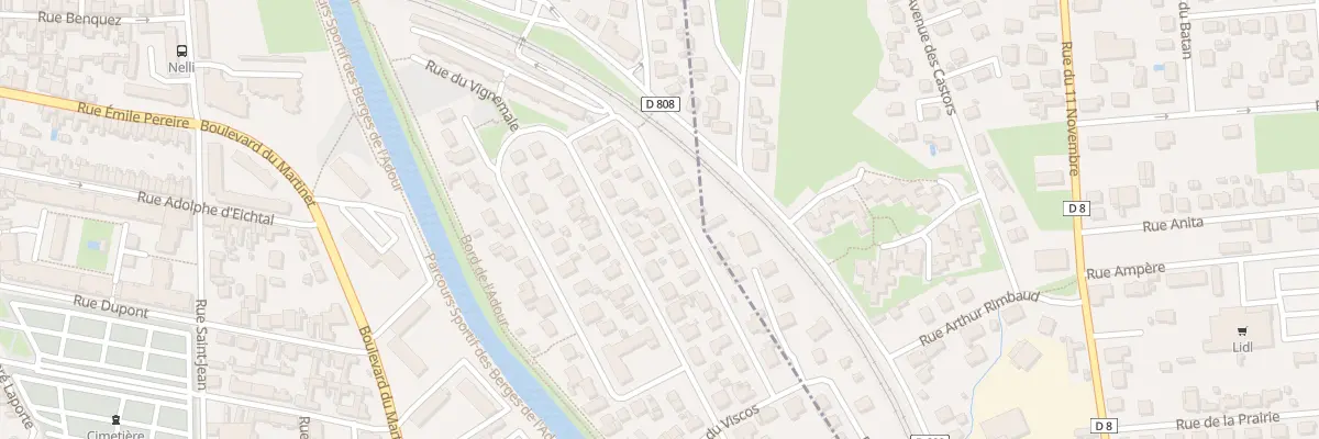 Plan du 17 Rue du Gabizos à Tarbes