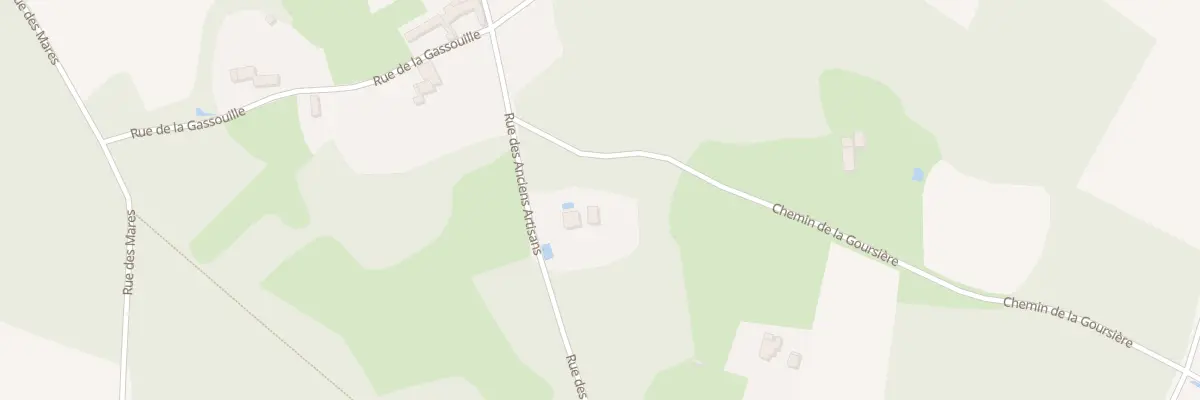 Plan du 23 Rue des Anciens Artisans à Sauzé-entre-Bois