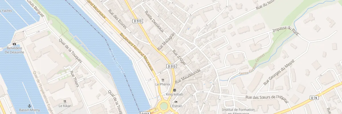 Plan du 44 Bd d’Hautpoul à Trouville-sur-Mer