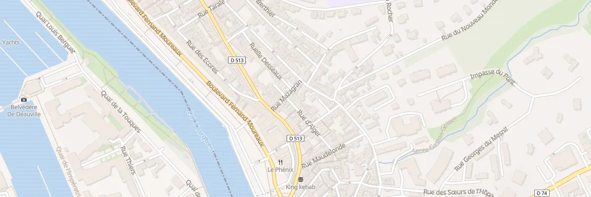 Plan du 36 Rue d’Alger à Trouville-sur-Mer