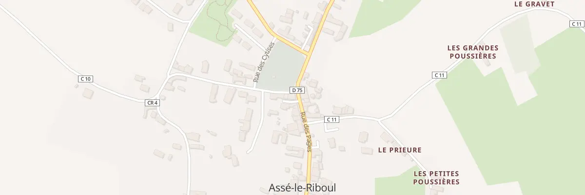 Plan du 1 Imp de la Sabotiere à Assé-le-Riboul