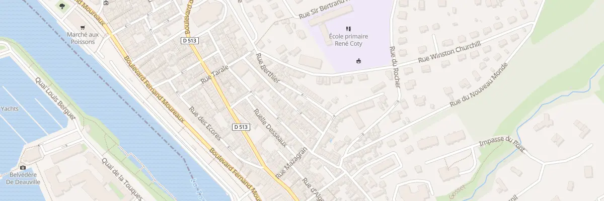 Plan du 29 Rue Berthier à Trouville-sur-Mer