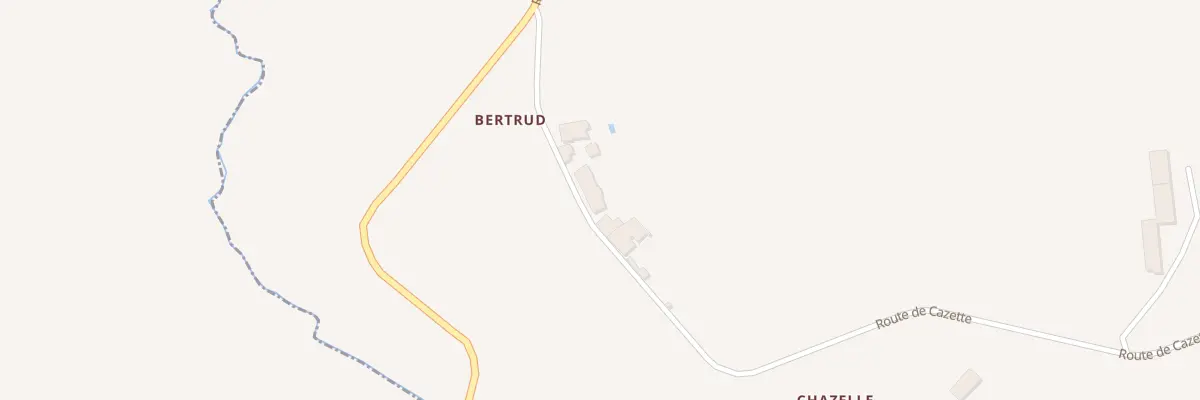 Plan du 104 Bertrud à Massugas