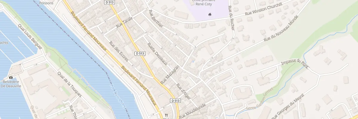 Plan du 22 Rue G Le Conquerant à Trouville-sur-Mer