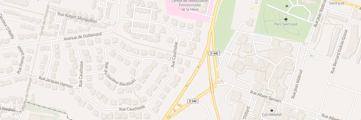 Plan du 41 Rue Cauchoise au Havre