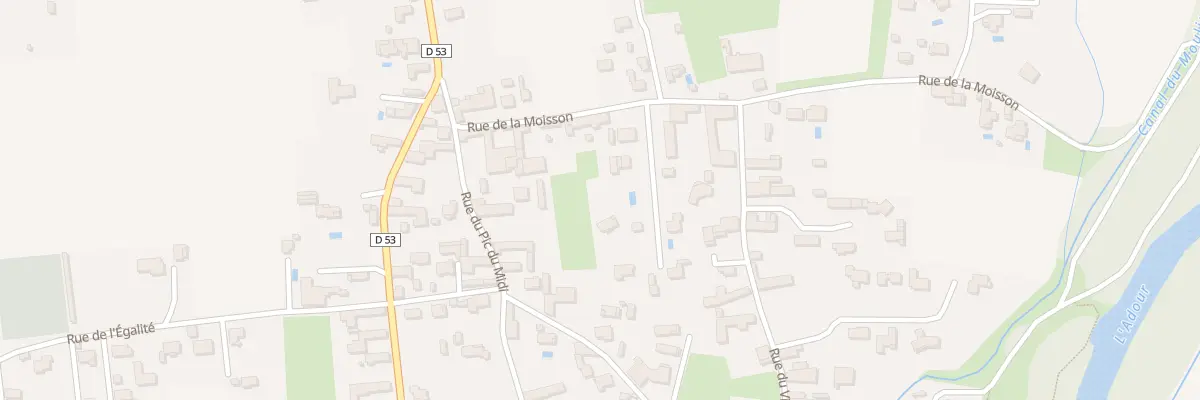 Plan du 12B Rue de la Moisson à Aurensan