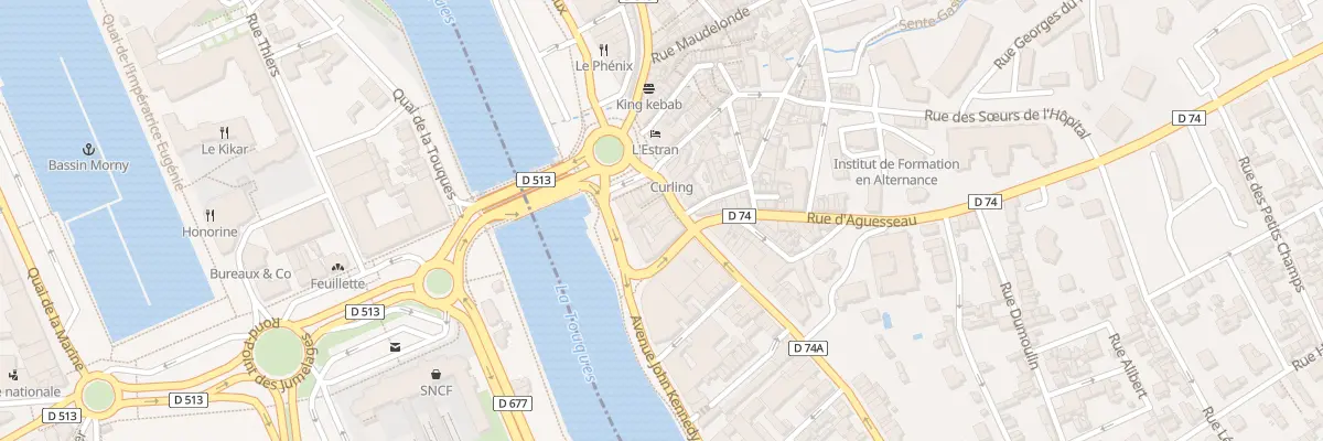 Plan du 167 Rue du Gal de Gaulle à Trouville-sur-Mer