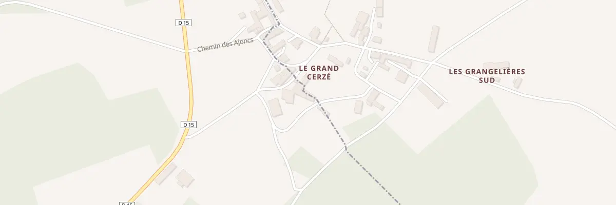 Plan du 1B Che de la Perdrix à Sauzé-entre-Bois
