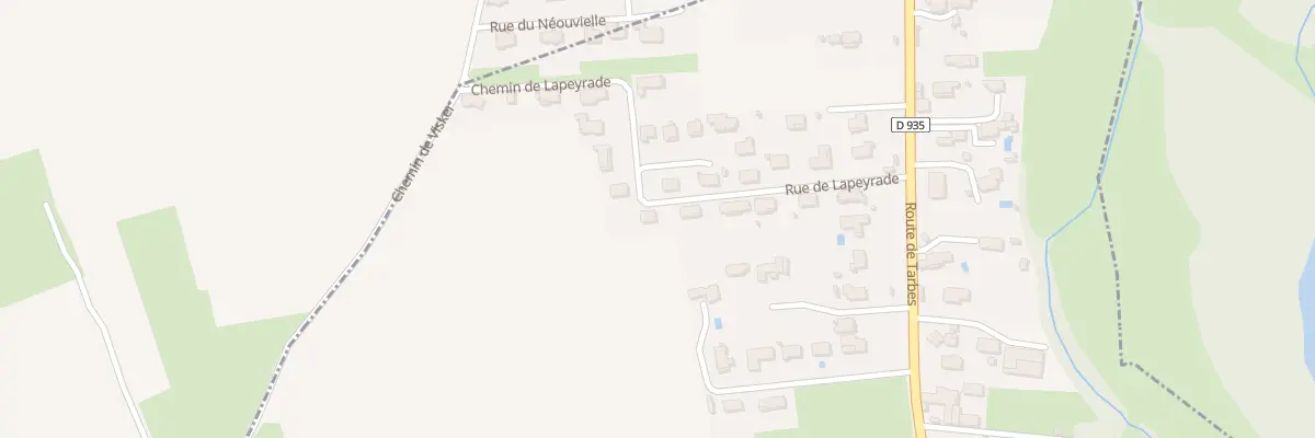Plan du 11 Rue Lapeyrade à Momères