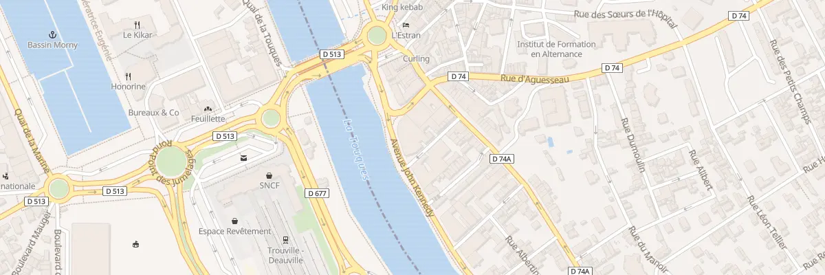 Plan du 11 Av John Kennedy à Trouville-sur-Mer