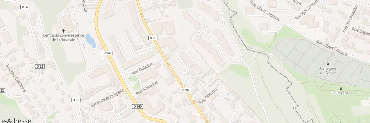 Plan du 78 Rue du Gen de Gaulle à Sainte-Adresse