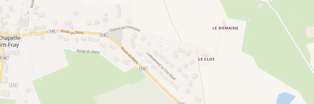 Plan du 26 Lot le Clos Neuf à La Chapelle-Saint-Fray