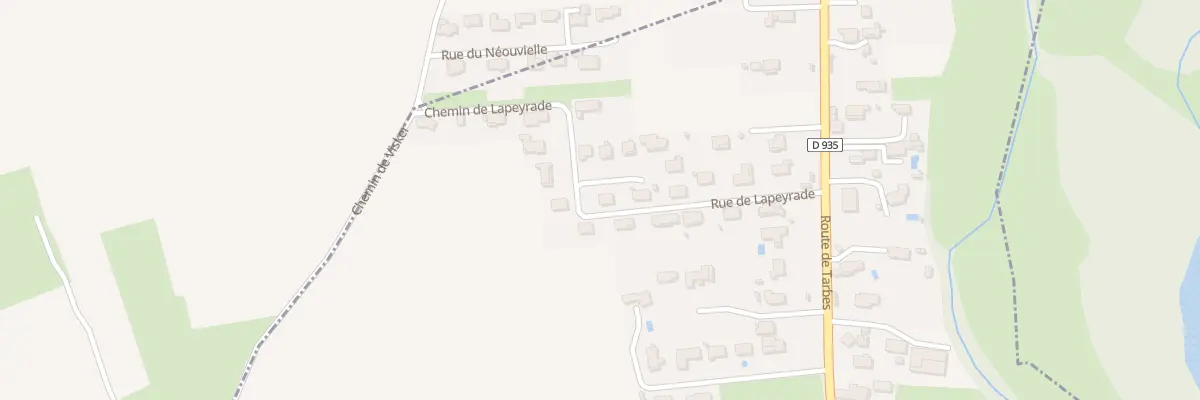 Plan du 12 Rue Lapeyrade à Momères