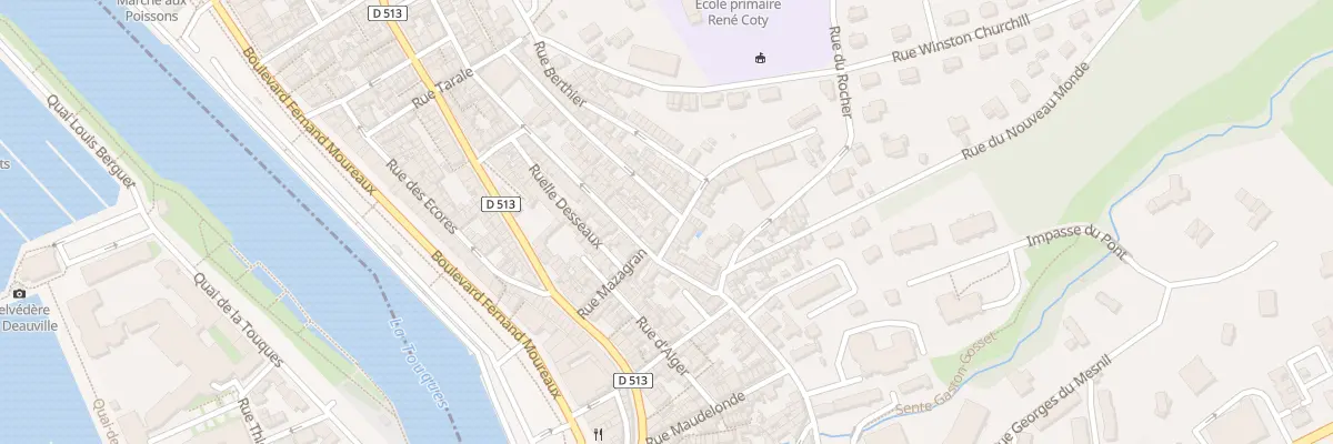 Plan du 5 Rue Berthier à Trouville-sur-Mer