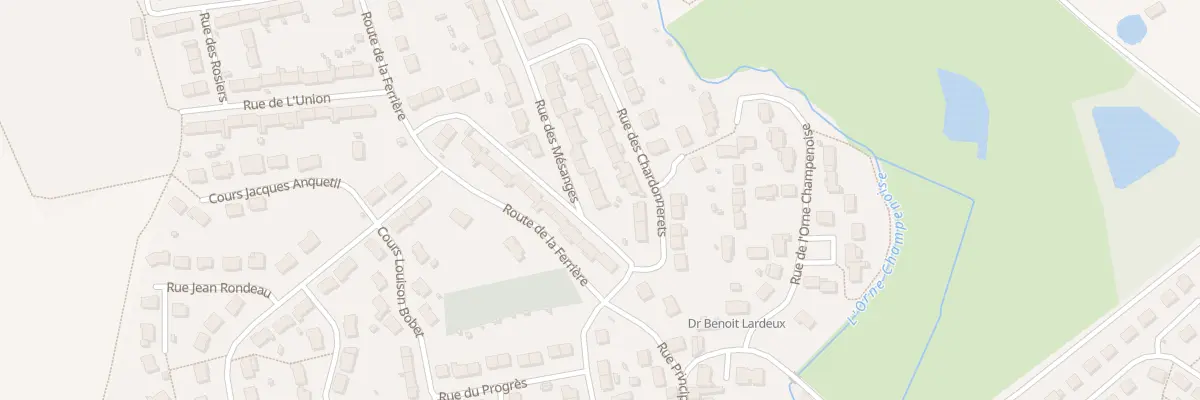 Plan du 2 Rue des Mesanges à Étival-lès-le-Mans