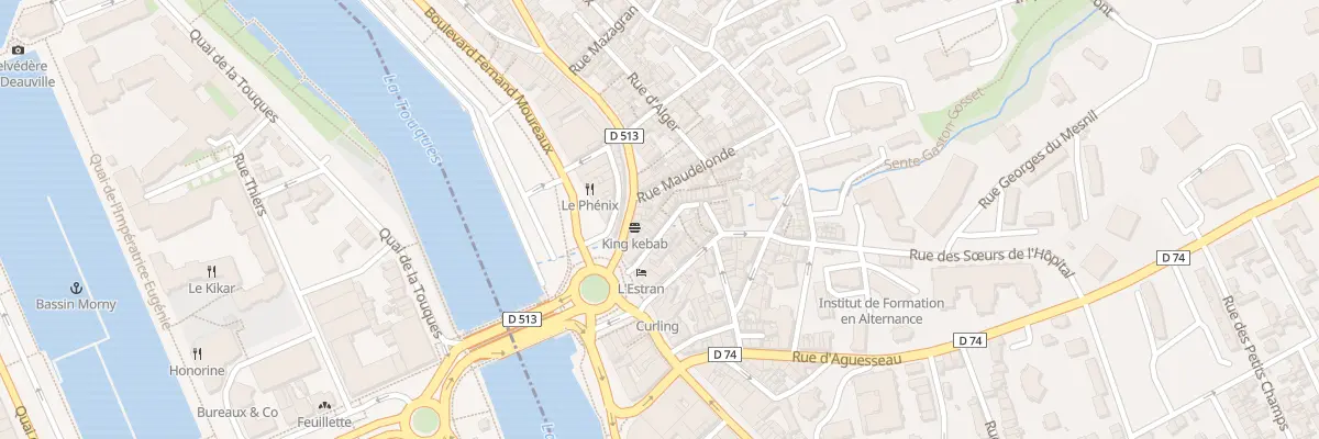 Plan du 17 Rue de la Fontaine à Trouville-sur-Mer