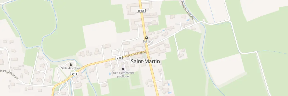 Plan du 22 Av des Pyrénées à Saint-Martin