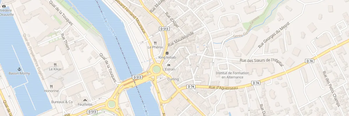 Plan du 8 Rue de la Fontaine à Trouville-sur-Mer