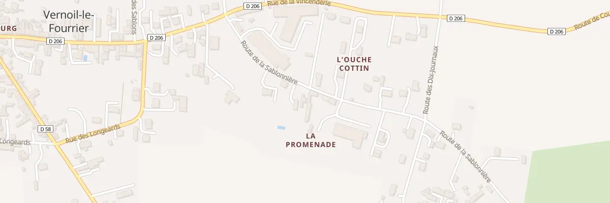 Plan du 5207 La Promenade à Vernoil-le-Fourrier