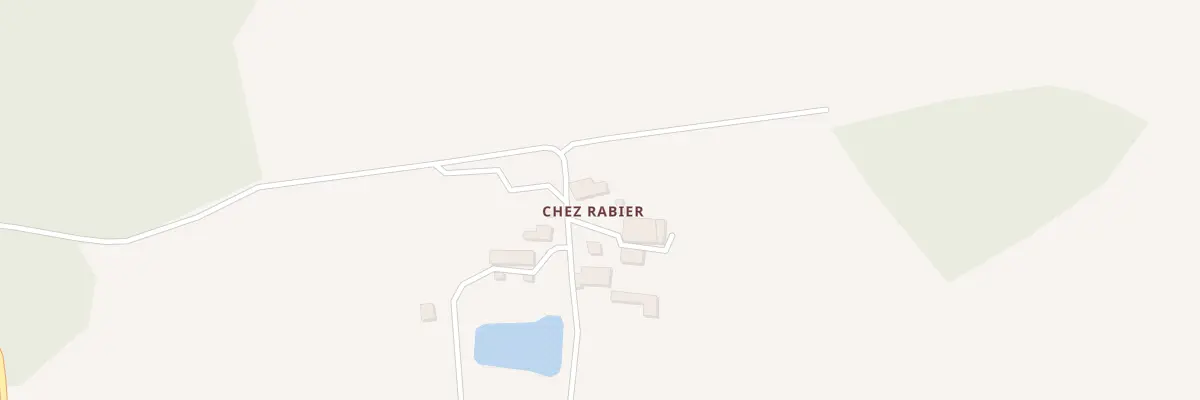 Plan du 8 Chez Rabier à Montboyer