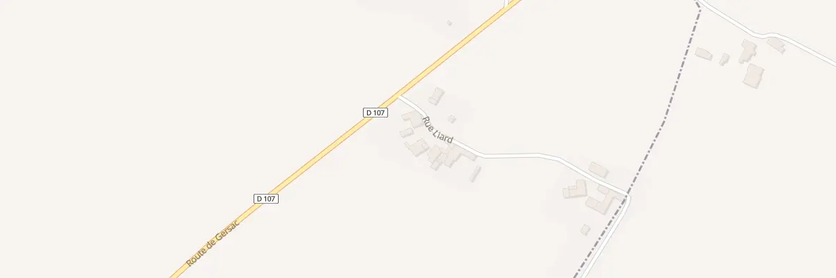 Plan du 5028 Chez Liard à Plassac-Rouffiac