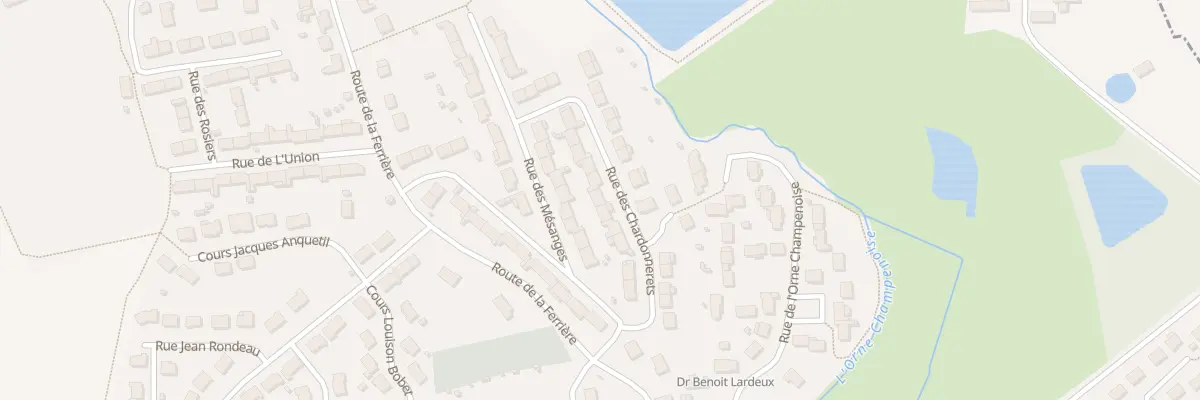 Plan du 11 Rue des Chardonnerets à Étival-lès-le-Mans