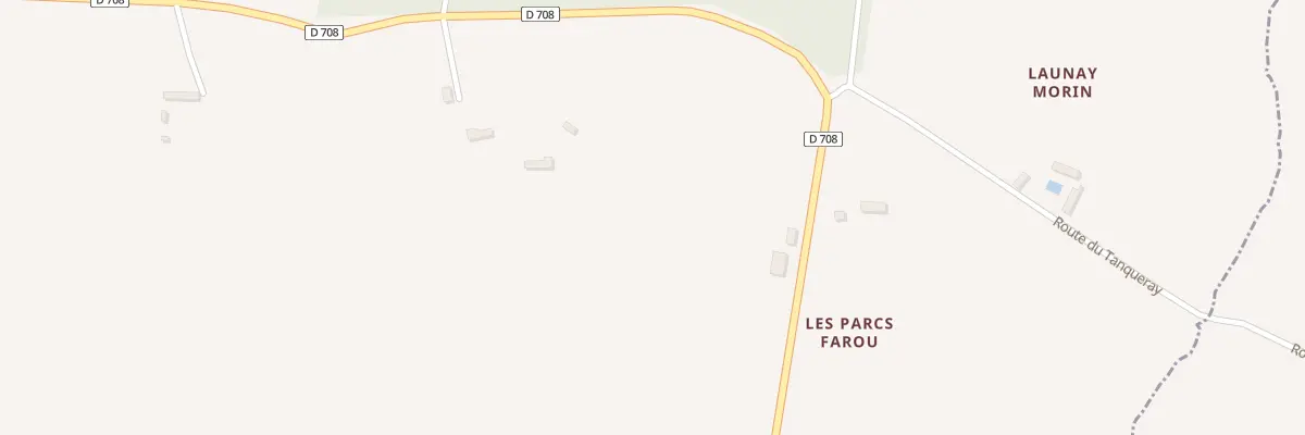 Plan du 5001 Le Fouquerand à Saint-Gervais-des-Sablons