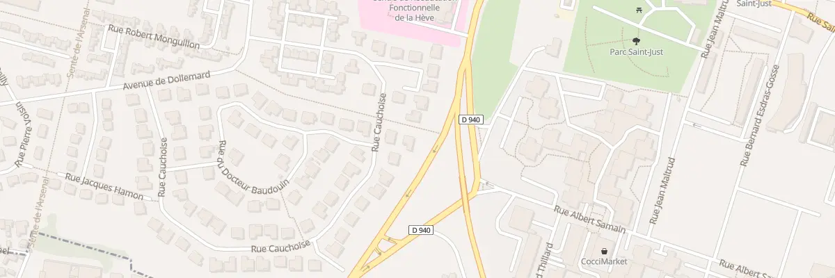 Plan du 43 Rue Cauchoise au Havre