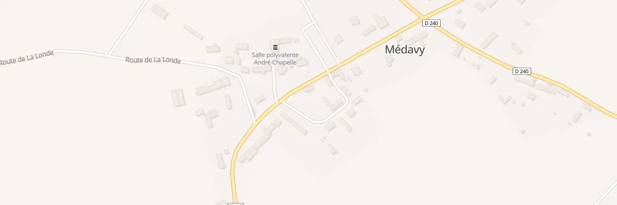 Plan du 38 Le Bourg à Médavy