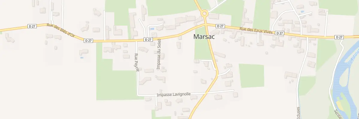 Plan du 7 Rue des Blés d’Or à Marsac