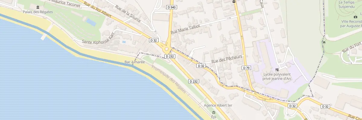 Plan du 152 Bd Albert 1er au Havre