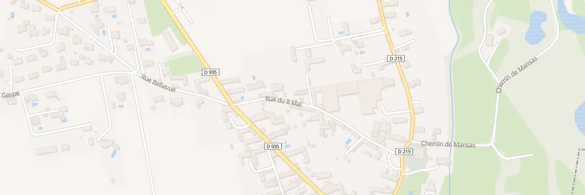 Plan du 5100 Le Village à Horgues
