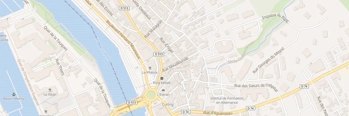Plan du 5 Rue d’Alger à Trouville-sur-Mer