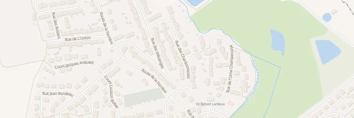 Plan du 7 Rue des Chardonnerets à Étival-lès-le-Mans