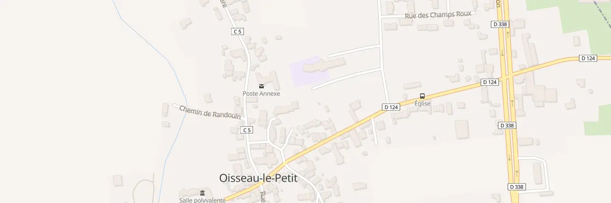 Plan du 19 Pl de l’Eglise à Oisseau-le-Petit