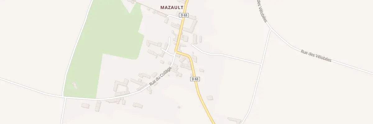 Plan du 3 Rue du Salut à Chalais