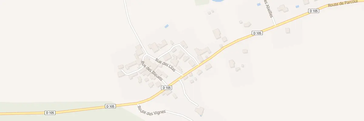 Plan du 64 Barbenegre à Parcoul-Chenaud