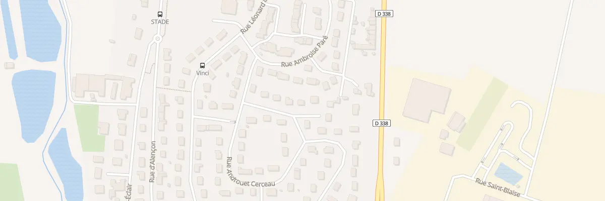 Plan du 8 Rue Pierre Lescot à Arçonnay