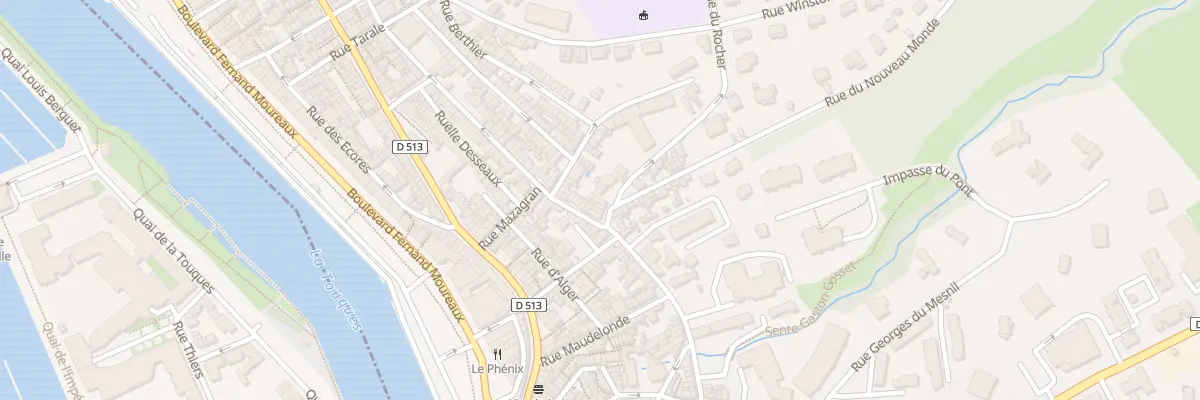 Plan du 7 Rue du Nouveau Monde à Trouville-sur-Mer
