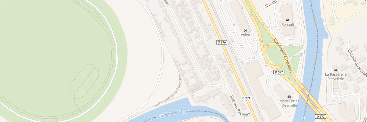 Plan du 160 Rue de Verdun à Deauville